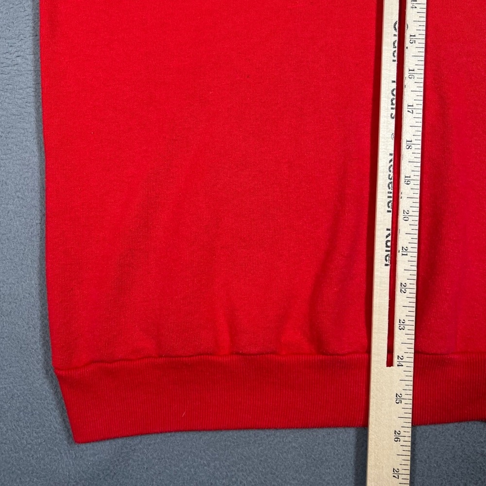 VTG Nebraska Cornhuskers Sweatshirt Medium Go Big Red Jerzees Made in USA 80s - Picture 5 of 7